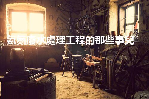 氨氮廢水處理工程的那些事兒？